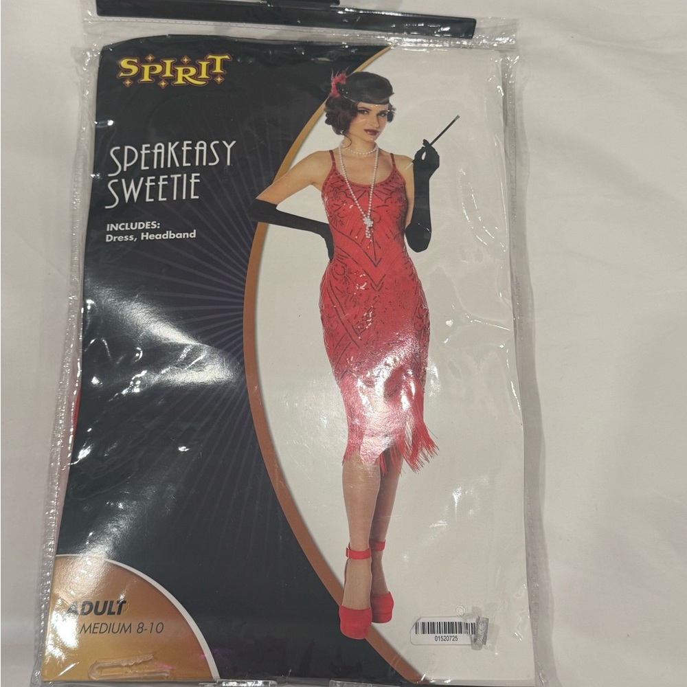 Red Flapper/Speakeasy Costume